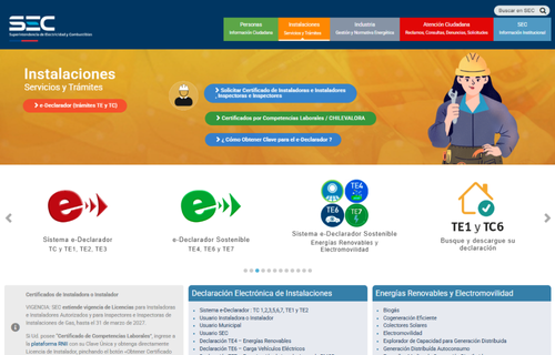 Certificaciones y Trámites SEC